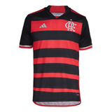 Camisa adidas Flamengo Uniforme 1 24/25 S/nº Torcedor 