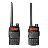 Pack 2 Radios Walkie Talkie Portatil Baofeng Vhf/uhf Uv5rc