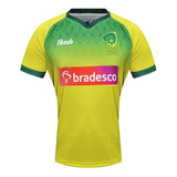 Camiseta Seleccion Brasil Rugby Flash Titular Original