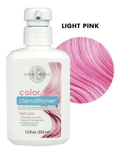 Acondicionador Depositador Color Rosa Pastel Light 355ml