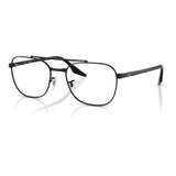 Lentes Ray Ban Rx6485 2509 Negro Oftalmico Original Nuevo