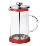 Cafetera Émbolo 800ml Prensa Francesa Pettish Online Vc Color Rojo