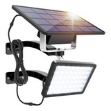 Lámpara Solar Led Para Exterior Luz Solar Inteligente, Resis