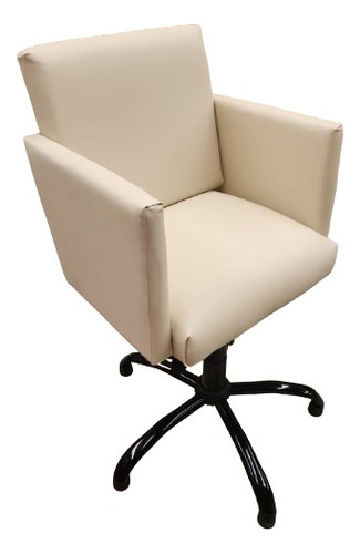 Sillon De Corte Giratorio  Regulable Altura Base Negra