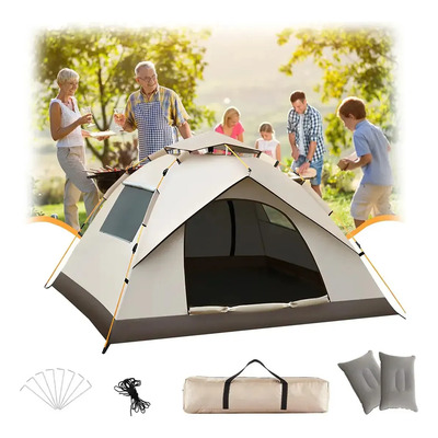 Tienda Campaña Casa Portátil 3-4 Personas Camping Acampar | Envío gratis
