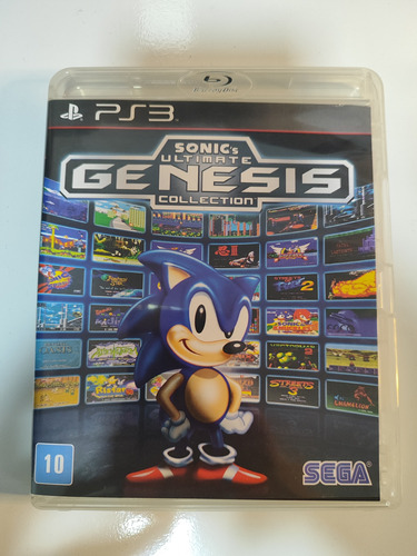 Sonic Ultimate Genesis Collection Ps3 Usado Original