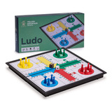 Juego De Mesa Ludo Magnético Y Plegable