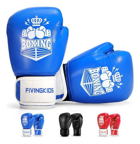 Fiving - Guantes De Boxeo Para Ninos Y Ninas, Guantes De Ent