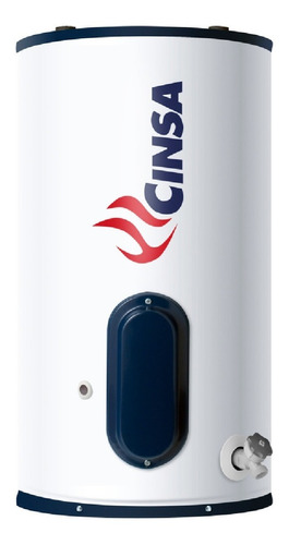 Calenador De Deposito Cinsa Cie10-127v 40l 1 Serv Color Blanco