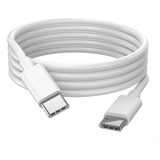 Cable Usb Carga Rápida Tipo C Para iPhone 11 A 15 Pro Max 2m