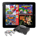Super Smash Bros + Mario Kart 64 + 300 Juegos N64 Android Pc