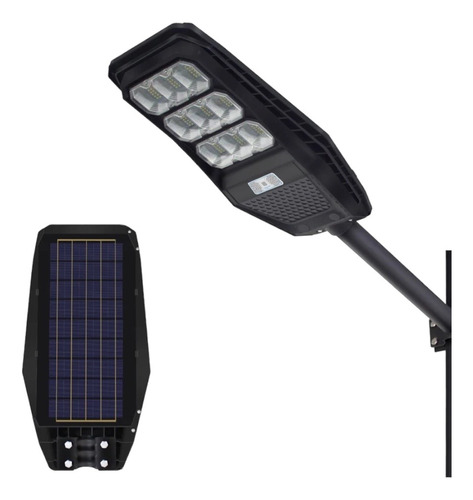 Lámpara Led Solar 150w Súper Brillante Sensor + Soporte