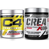 C4 Pre Entreno 30serv + Creatina 400grs Kiffer Pack