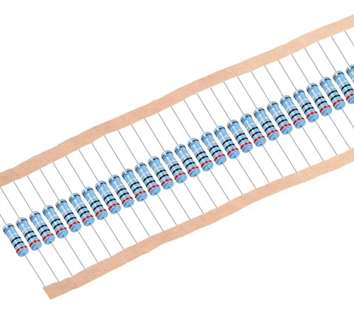 50pzs De Resistencias De 2 Watts Desde 1 Ohms Resistor 14mm | MercadoLibre