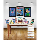 Kit Decoração Para Festa Lilo E Stitch Premium 