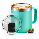 Taza Para Café - Doble Capa Antiderrame Multifuncional 12oz