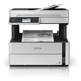 Impresora  Multifunción Epson Ecotank M3170 Con Wifi Blanca Y Negra 100v/240v