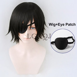 Peluca De Anime Para Hombre Himeno  Para Cosplay  Pelo  Ojos