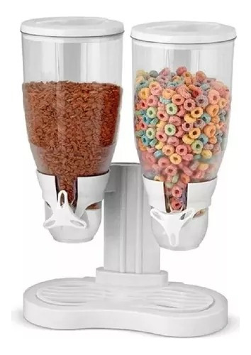 Dispensador De Cereal Y Alimentos Secos Doble Cotidiana