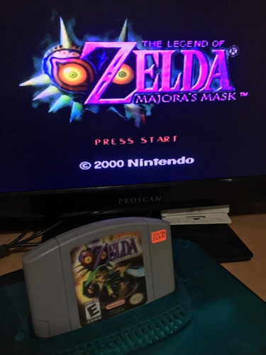 Zelda Majoras Mask/ Nintendo 64/ N64/ Juegos/ Majoras Zelda