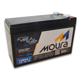 Bateria Selada Agm Moura 7ah 12v Brinquedo Nobreak Lanterna