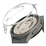 Capa De Relógio Silicone 360° Transparente Para Galaxy Watch