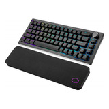 Teclado Mecanico Cooler Master Ck721 Rgb 65% Wireless Brown Color Del Teclado Space Gray Idioma Inglés