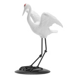 2 Uds Estatua De Grúa Figurita Moderna Minimalista Pájaro T