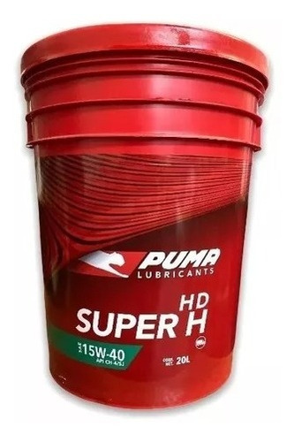 Aceite Puma Super Hd 15w40 Balde X 20l Mineral 