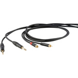 Cable Proel Profesional Estereo 2jacks 6.3mm Mono Dhs535lu18