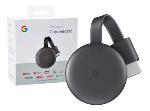 Google Chromecast 3 2019 Original Na Caixa Chrome Cast 3 Nfe