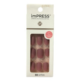 Kiss Impress Unhas Classic Curta Fosca