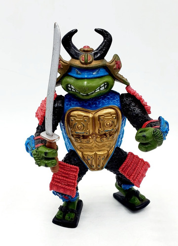 Tortuga Ninja Leonardo Samurai Playmates Figura Vintage Tmnt