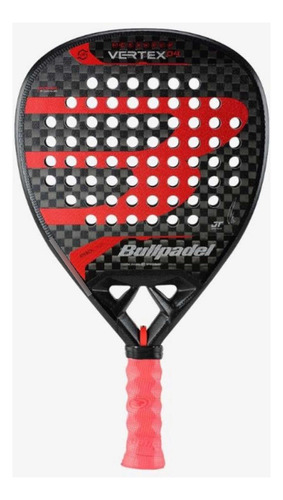 Pala De Padel Bullpadel Vertex 04 2024 Color Negro C/rojo