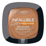 Base De Maquillaje En Polvo L'oréal Paris Infallible Soft Bronzer Infallible 24h Soft Bronzer Tono 350 Medium