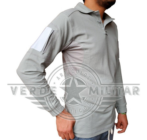 Camisa Playera Polo Táctica Sport Deportiva Uniforme De Trabajo Seguridad Privada Guardias Policías Vigilante Velador 