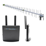 Router Más Antena Internet - Rural Mejor Que La Satelital