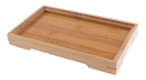 Bandeja Rectangular De Madera Para Servir, Plato Para Decora