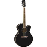 Guitarra Electroacústica Yamaha Cpx600 Para Diestros Black Brillante