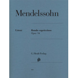 Rondo Capriccioso Mendelssohn Partitura Piano Henle Urtext