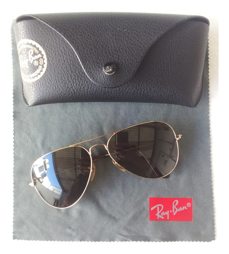 Ray Ban Made In Italy Rcpolarized Rb3025 Aviator Large Metal