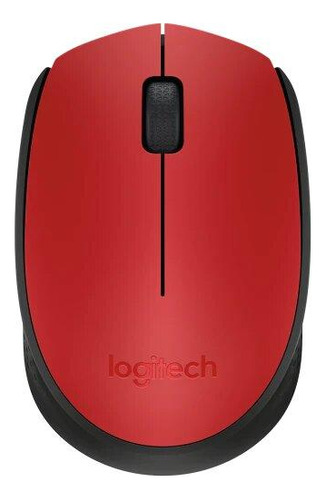 Mouse Inalámbrico Logitech M170 2.4 Ghz Rojo