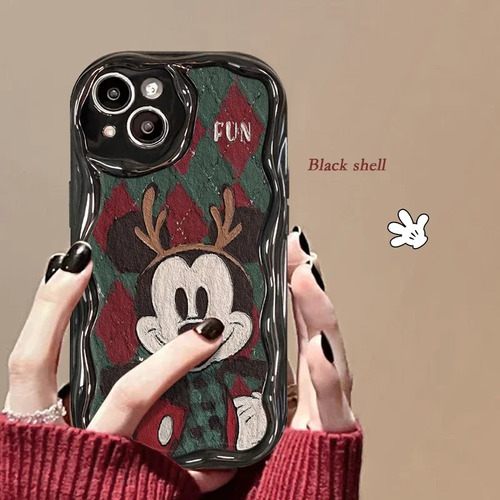 Funda Disney Mickey Mouse For iPhone 15 14 11 Pro Max 13 12