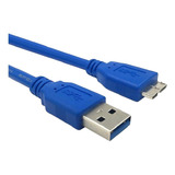 Cable Datos Usb 3.0 Micro Usb Tipo B Disco Duros Solidos 