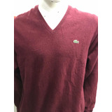 Sweater Bremer Lacoste Bordeaux Talle 5