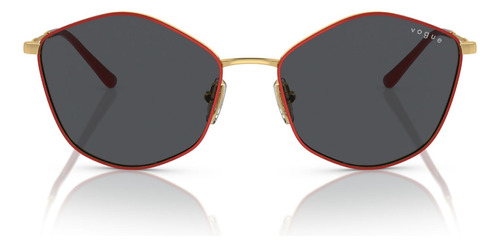 Lentes De Sol Top Red/gold Vogue Eyewear Vo4282s28087