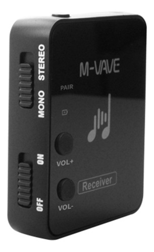 Receptor M-vave Of Auriculares Sistema Monitor Inalámbrico