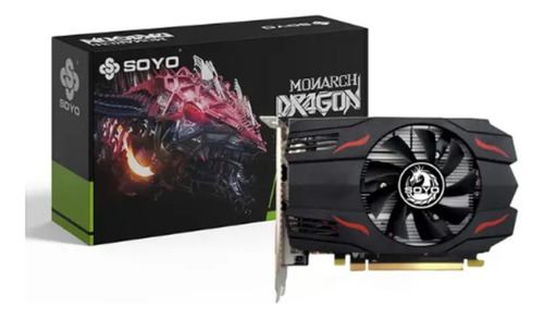 Placa Vídeo Gamer Amd Radeon Rx 550 4g Ddr5 128bit Hdmi Soyo