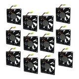 Ventilador 12 Volt Dc 3.5 Pulgadas 12 Uds Para Proyectos