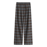 Pantalones R Para Hombre, Casual, Cepillados, Ropa De Dormir